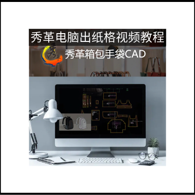 秀革皮具箱包CAD電腦出紙格系統軟件培訓視(shì)頻教程